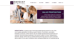 Desktop Screenshot of onpointdigital.com